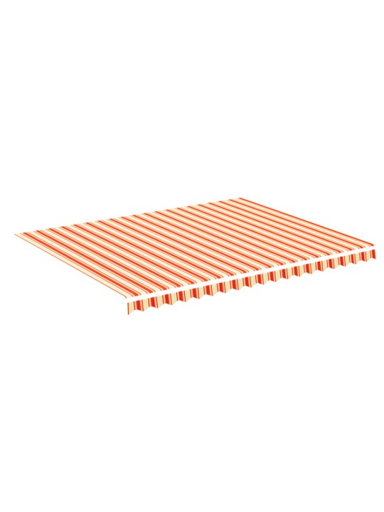 Nojumes maiņas jumts, dzeltens ar oranžu, 4,5x3,5 m