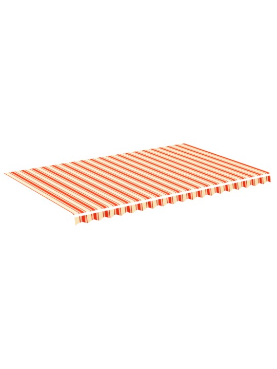 Nojumes maiņas jumts, dzeltens ar oranžu, 5x3 m
