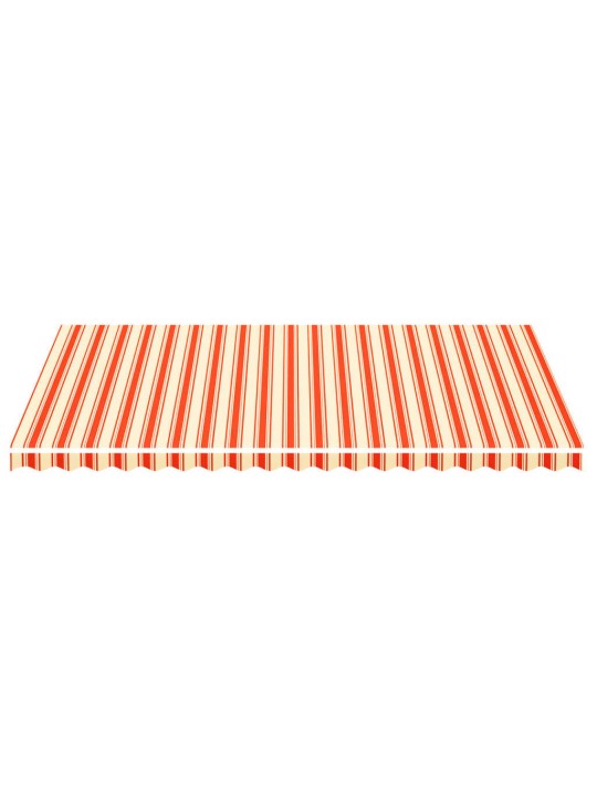 Nojumes maiņas jumts, dzeltens ar oranžu, 5x3 m