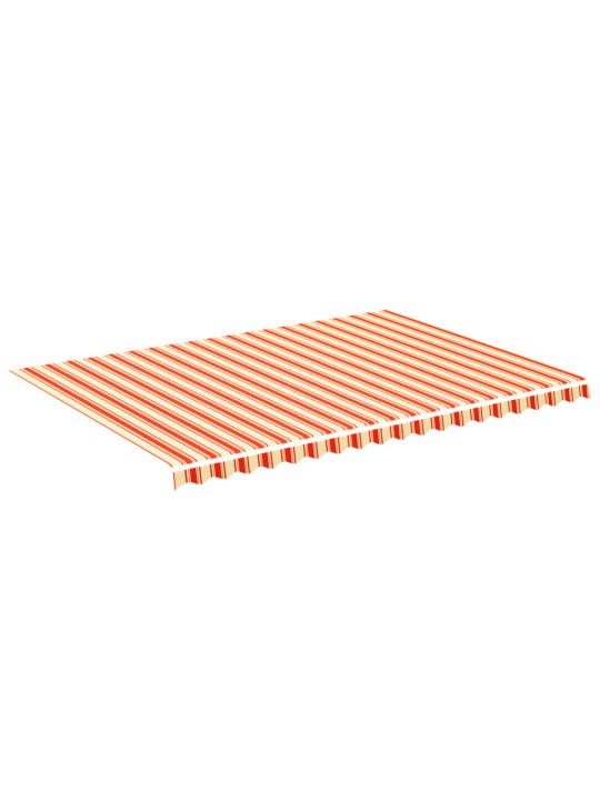 Nojumes maiņas jumts, dzeltens ar oranžu, 5x3,5 m