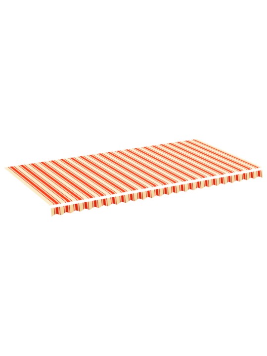 Nojumes maiņas jumts, dzeltens ar oranžu, 6x3 m