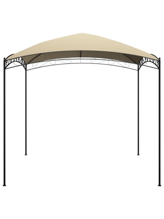 Dārza nojume, 3x3x2,65 m, krēmkrāsas, 180 g/m²