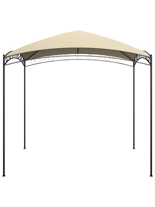 Dārza nojume, 3x3x2,65 m, krēmkrāsas, 180 g/m²