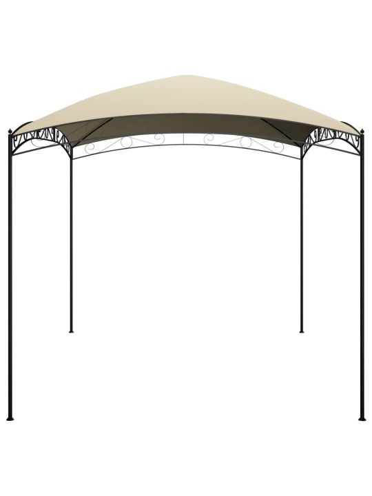 Dārza nojume, 3x4x2,65 m, krēmkrāsas, 180 g/m²