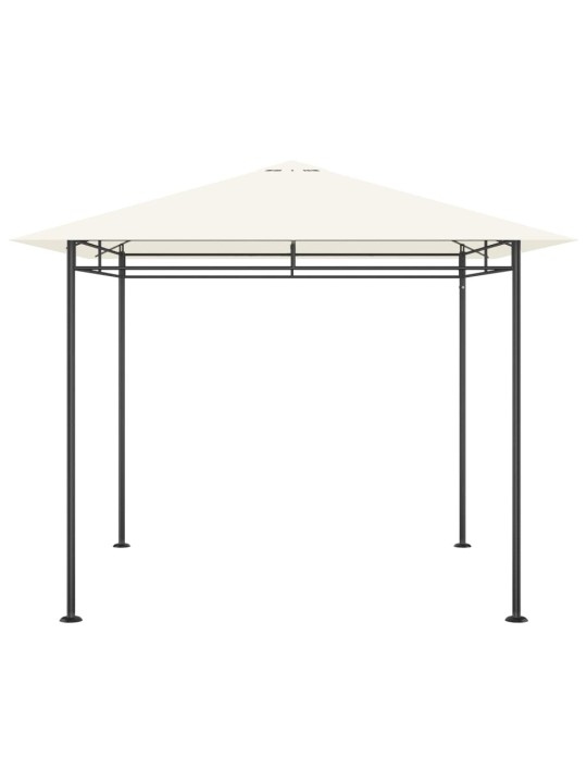 Dārza nojume, 3x3x2,7 m, krēmkrāsas, 180 g/m²
