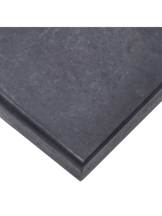 Saulessarga pamatne, melna, 40x28x4 cm, granīts