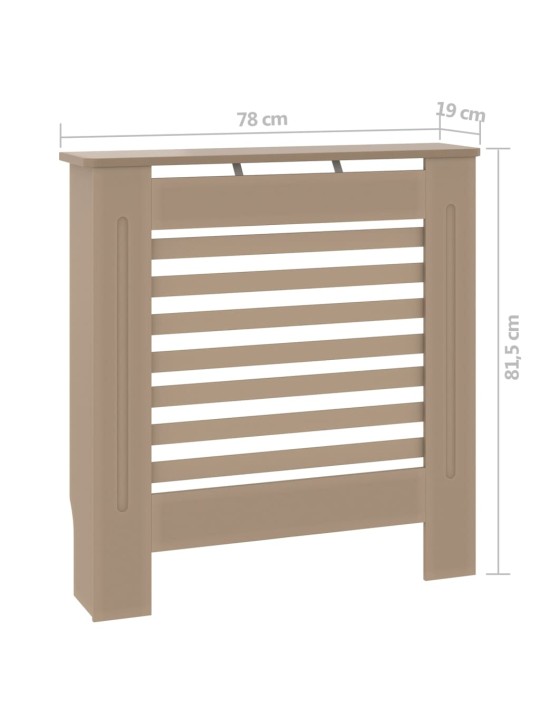 Radiatora pārsegs, mdf, 78 cm