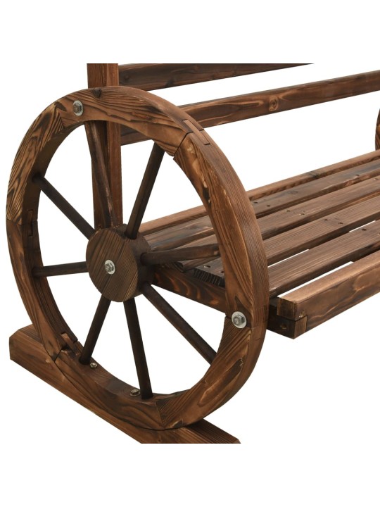 Dārza sols, 112 cm, egles masīvkoks