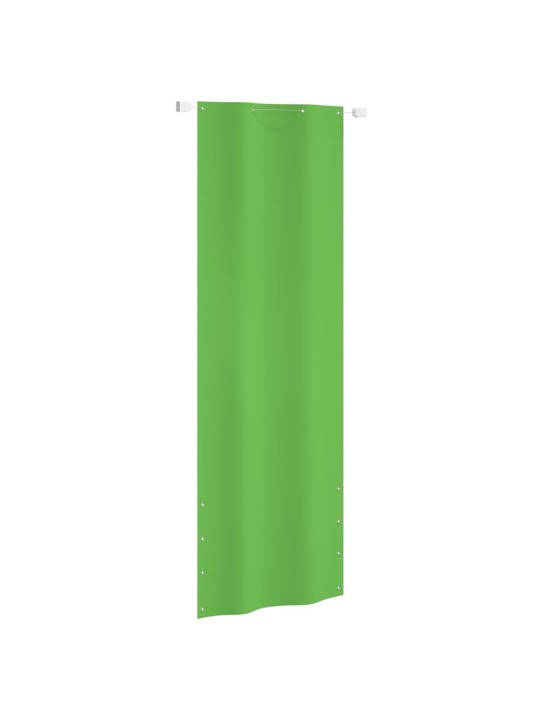 Balkona aizslietnis, 80x240 cm, gaiši zaļš oksforda audums