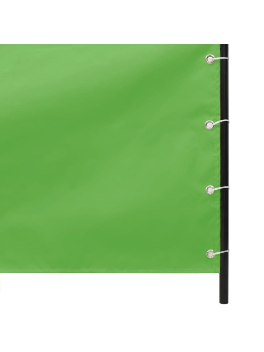 Balkona aizslietnis, 80x240 cm, gaiši zaļš oksforda audums