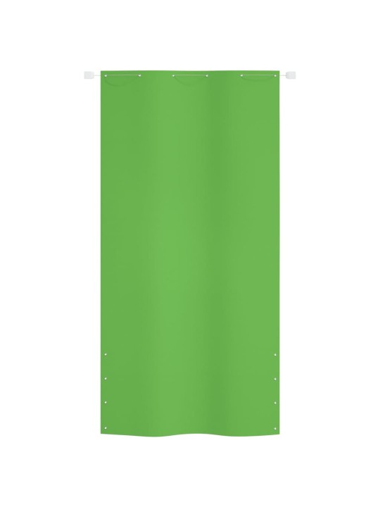 Balkona aizslietnis, 120x240 cm, gaiši zaļš oksforda audums