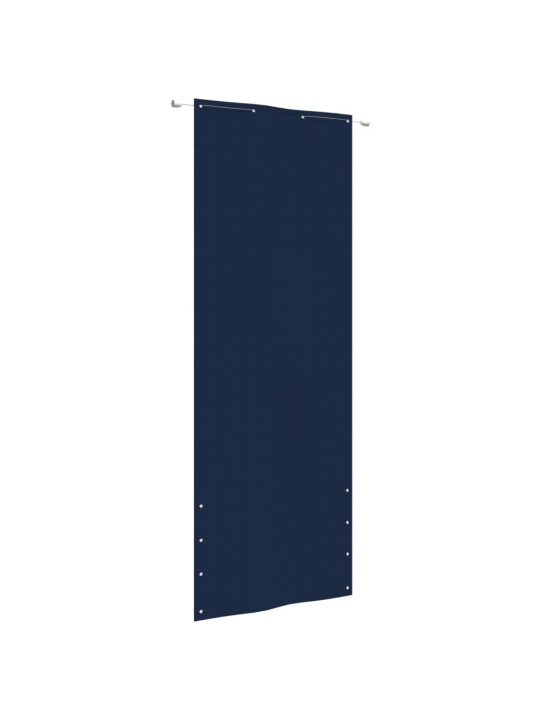 Balkona aizslietnis, 80x240 cm, zils oksforda audums