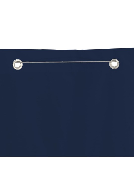 Balkona aizslietnis, 80x240 cm, zils oksforda audums
