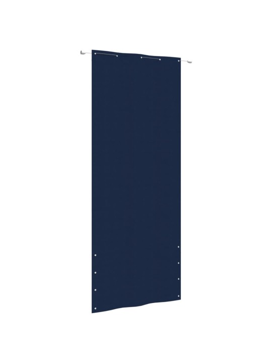 Balkona aizslietnis, 100x240 cm, zils oksforda audums