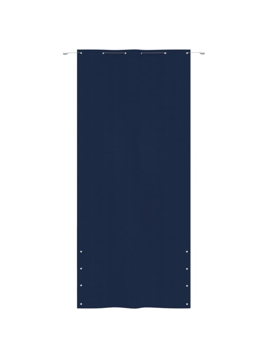 Balkona aizslietnis, 120x240 cm, zils oksforda audums
