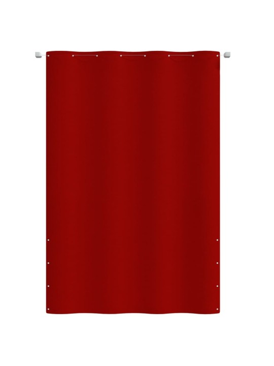 Balkona aizslietnis, 160x240 cm, sarkans oksforda audums