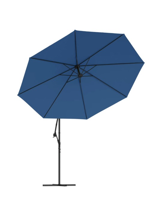 Saulessargs ar led gaismām, 350 cm, debeszils