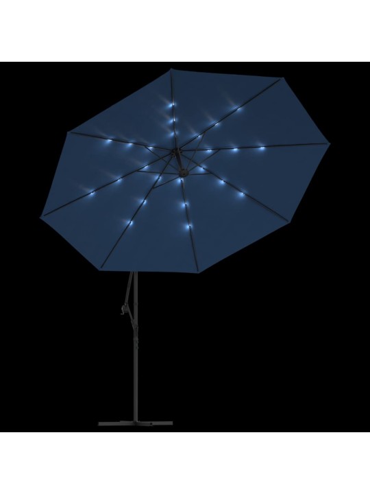 Saulessargs ar led gaismām, 350 cm, debeszils