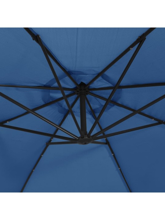Saulessargs ar led gaismām, 350 cm, debeszils