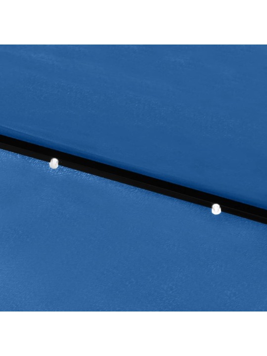 Saulessargs ar led un tērauda kātu, 2x3 m, debeszils