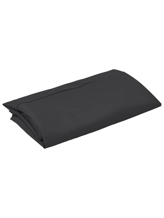 Saulessarga rezerves audums, melns, 300 cm