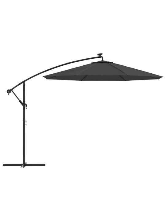 Saulessarga rezerves audums, antracītpelēks, 300 cm