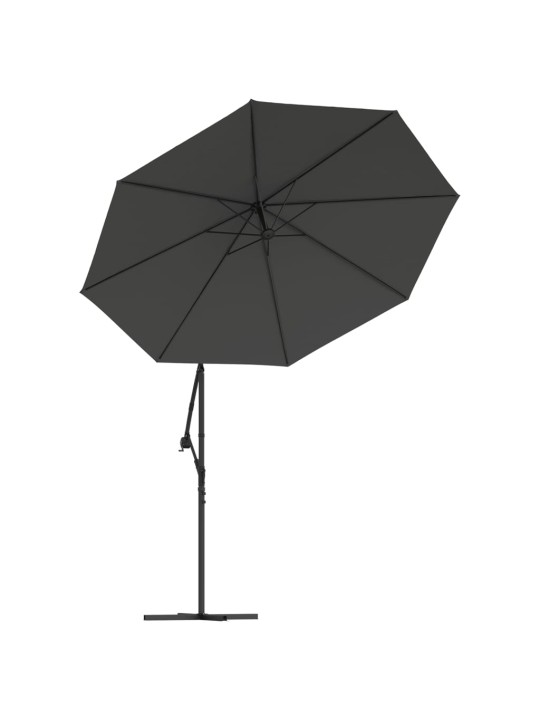 Saulessarga rezerves audums, antracītpelēks, 300 cm