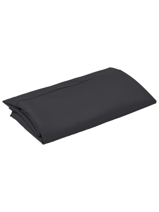 Saulessarga rezerves audums, melns, 300 cm