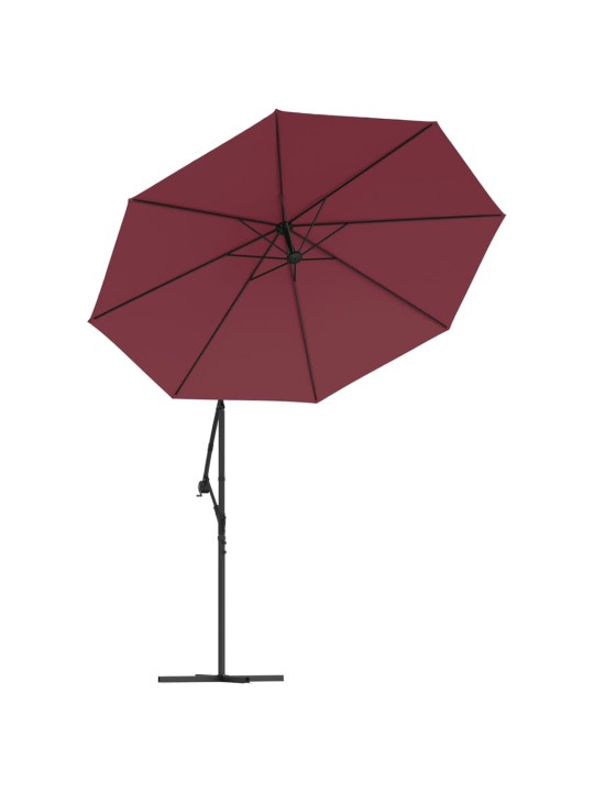 Saulessarga rezerves audums, bordo sarkans, 300 cm