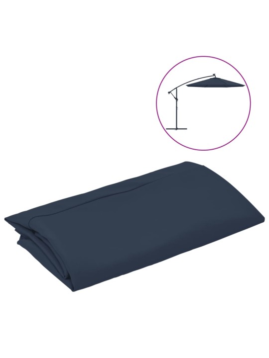 Saulessarga rezerves audums, zils, 350 cm