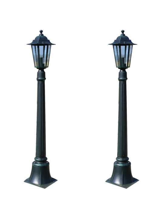 Dārza lampas preston, 2 gab., 105 cm
