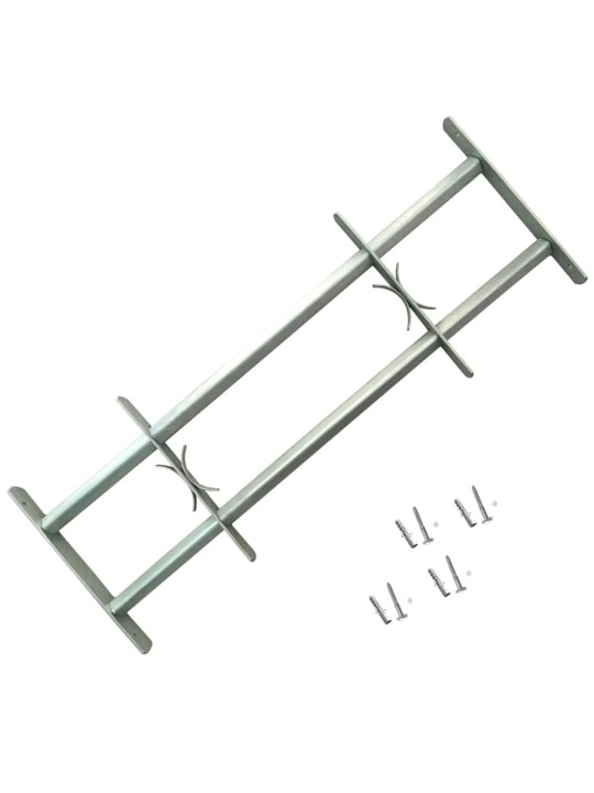 Regulējamas logu drošības restes, 2 gab., 700-1050 mm