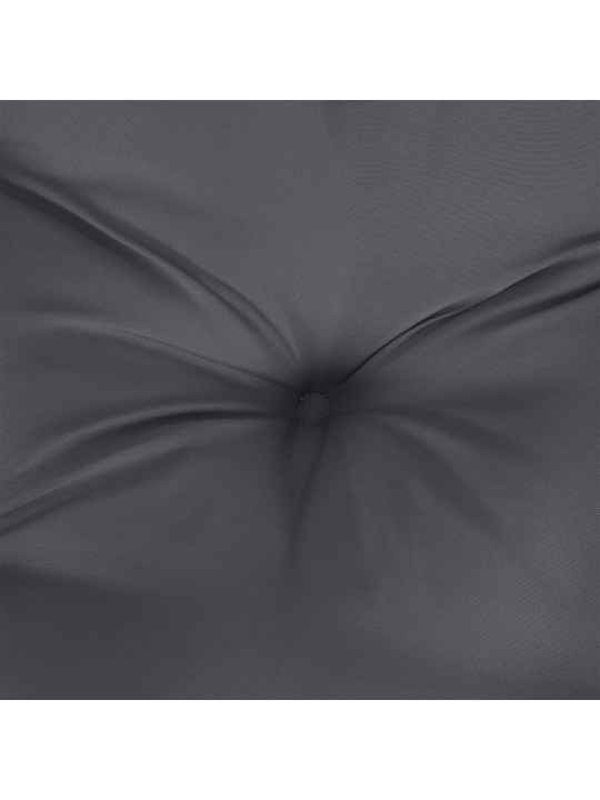 Palešu spilvens, 120x80x12 cm, audums, antracītpelēks