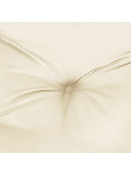 Palešu spilvens, 120x80x12 cm, audums, krēmkrāsas
