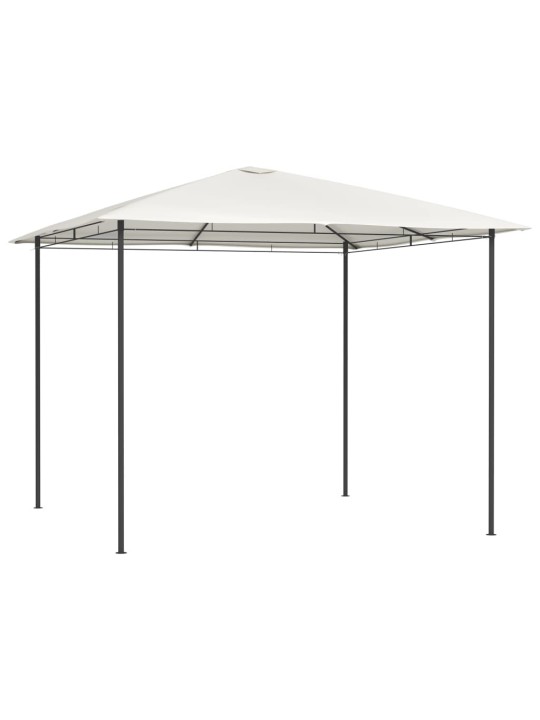 Dārza nojume, 3x3x2,6 m, krēmkrāsas, 160 g/m²
