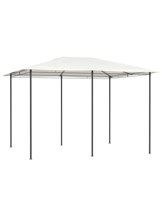 Dārza nojume, 3x4x2,6 m, krēmkrāsas, 160 g/m²