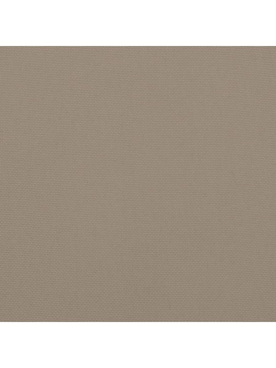 Dārza sola matracis, 120x(50+50)x7 cm, audums, pelēkbrūns