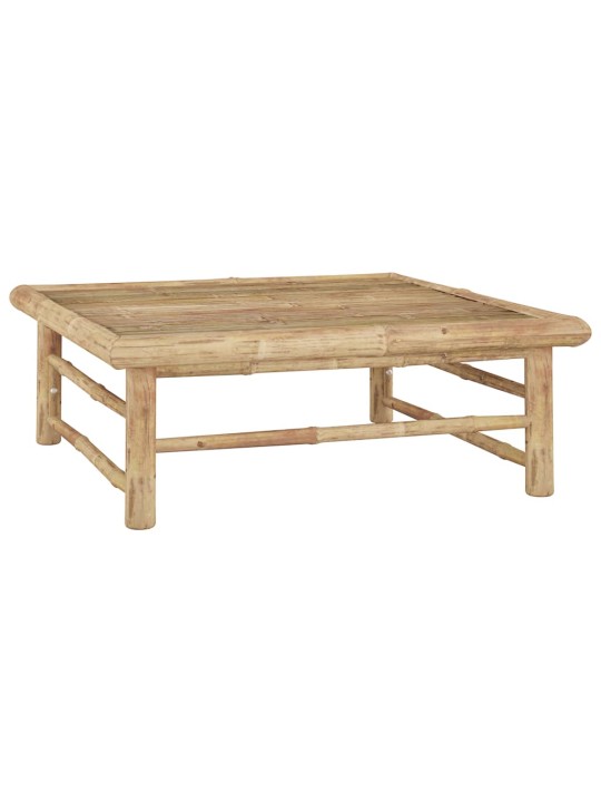 Dārza galds, 65x65x30 cm, bambuss