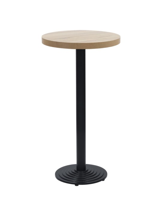 Bistro galda kāja melna ø43x107 cm čuguns