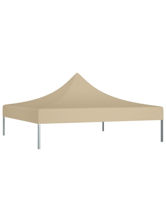 Dārza nojumes jumts, 3x3 m, bēšs, 270 g/m²