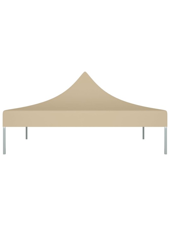 Dārza nojumes jumts, 3x3 m, bēšs, 270 g/m²