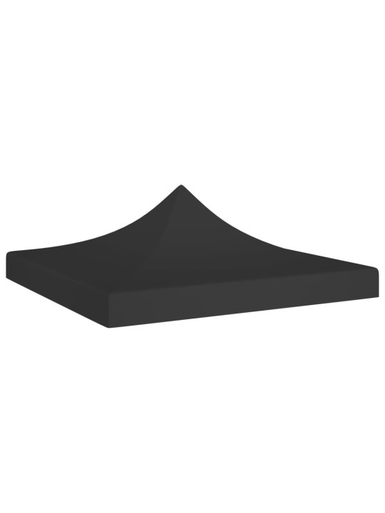 Dārza nojumes jumts, 3x3 m, melns, 270 g/m²