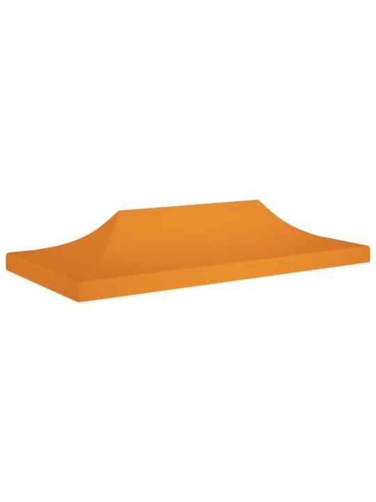 Dārza nojumes jumts, 6x3 m, oranžs, 270 g/m²