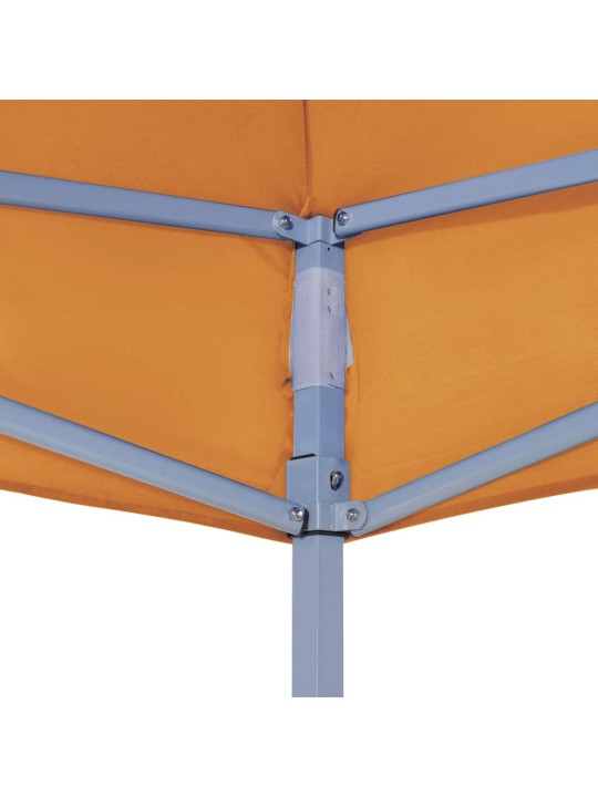 Dārza nojumes jumts, 6x3 m, oranžs, 270 g/m²