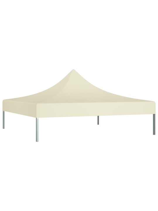 Dārza nojumes jumts, 2x2 m, krēmkrāsas, 270 g/m²