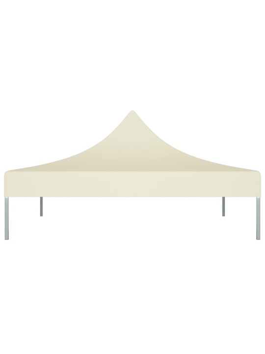 Dārza nojumes jumts, 2x2 m, krēmkrāsas, 270 g/m²