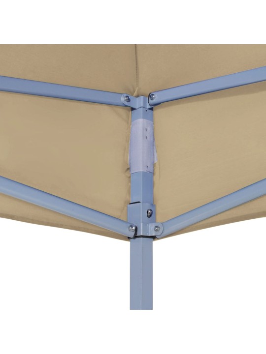 Dārza nojumes jumts, 2x2 m, bēšs, 270 g/m²