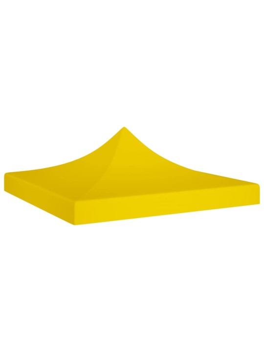 Dārza nojumes jumts, 2x2 m, dzeltens, 270 g/m²