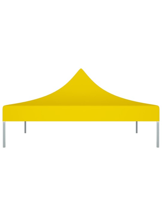 Dārza nojumes jumts, 2x2 m, dzeltens, 270 g/m²