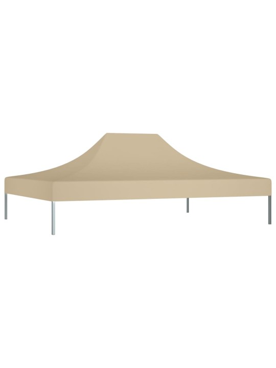 Dārza nojumes jumts, 4x3 m, bēšs, 270 g/m²